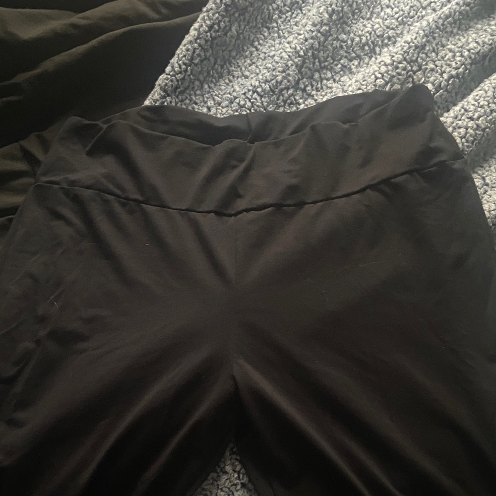 Black Flare Leggings